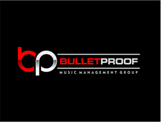 BulletProof Music Management  logo design by kimora