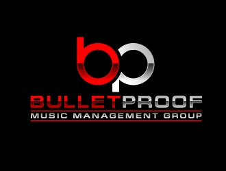 BulletProof Music Management  logo design by fantastic4