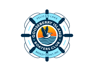Gooseberry Island Boaters Club  logo design by FloVal