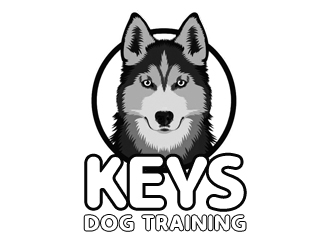 Keys Dog Training logo design by samueljho