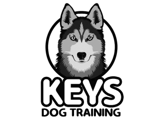 Keys Dog Training logo design by samueljho