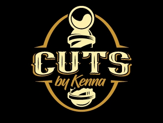 Cuts by Kenna logo design by jaize