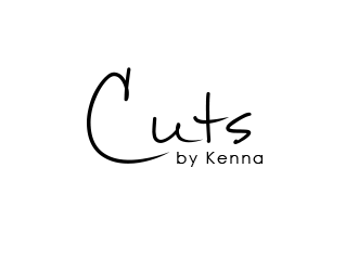 Cuts by Kenna logo design by BeDesign