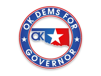 Democrats for Governor PAC logo design by Aelius