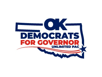 Democrats for Governor PAC logo design by jaize