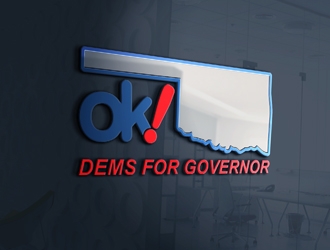Democrats for Governor PAC logo design by fabrizio70