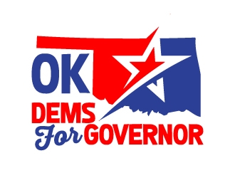 Democrats for Governor PAC logo design by ElonStark