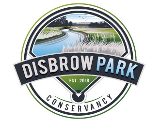 Disbrow Park Conservancy logo design by REDCROW