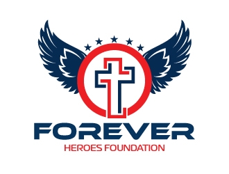 Forever Heroes Foundation logo design by usashi