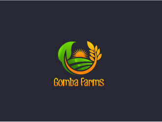 Gomba Farms logo design by Greenlight