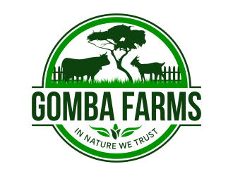 Gomba Farms logo design by Dakon