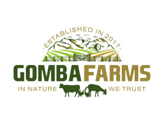 Gomba Farms logo design by Panara