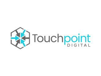 Touchpoint Digital logo design by lexipej