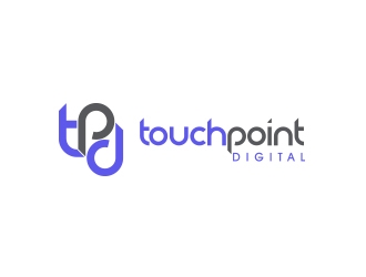 Touchpoint Digital logo design by shernievz