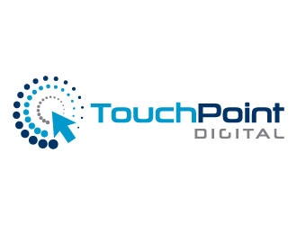 Touchpoint Digital logo design by J0s3Ph