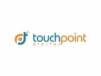 Touchpoint Digital logo design by langitBiru