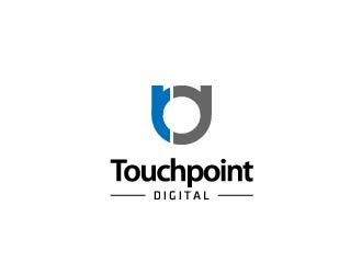Touchpoint Digital logo design by my!dea