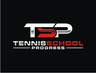 Tennisschool Progress logo design by bricton