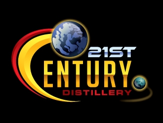 21st Century Distillery logo design by Suvendu