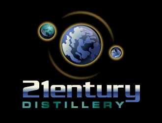 21st Century Distillery logo design by Suvendu