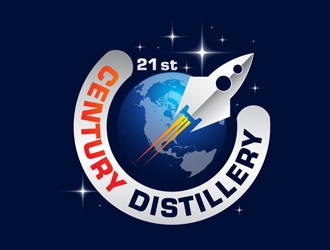 21st Century Distillery logo design by DreamLogoDesign