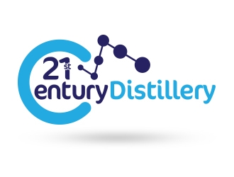 21st Century Distillery logo design by aqibahmed