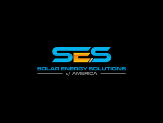 SES SOLAR ENERGY SOLUTIONS of AMERICA logo design by ammad
