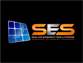 SES SOLAR ENERGY SOLUTIONS of AMERICA logo design by evdesign