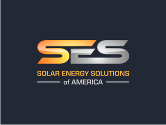 SES SOLAR ENERGY SOLUTIONS of AMERICA logo design by vostre
