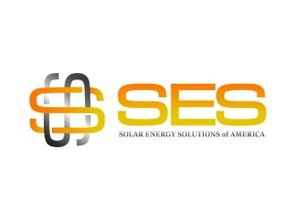 SES SOLAR ENERGY SOLUTIONS of AMERICA logo design by shernievz