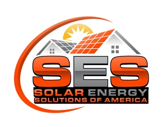 SES SOLAR ENERGY SOLUTIONS of AMERICA logo design by DreamLogoDesign