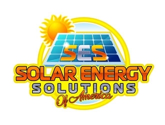 SES SOLAR ENERGY SOLUTIONS of AMERICA logo design by DreamLogoDesign