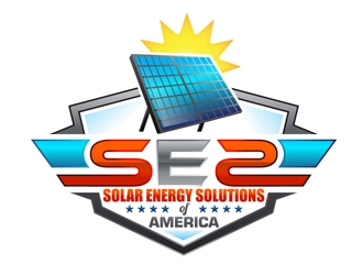 SES SOLAR ENERGY SOLUTIONS of AMERICA logo design by DreamLogoDesign