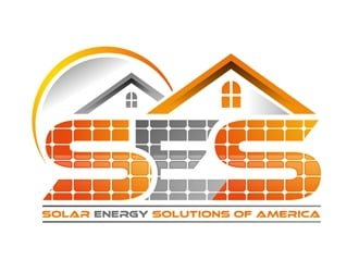 SES SOLAR ENERGY SOLUTIONS of AMERICA logo design by DreamLogoDesign