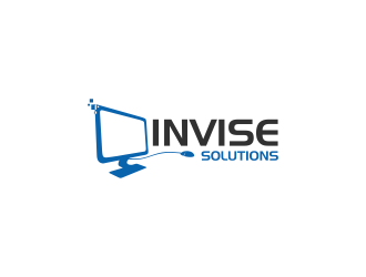 Invise Solutions logo design by ammad