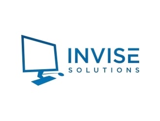 Invise Solutions logo design by EkoBooM