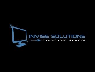 Invise Solutions logo design by goblin