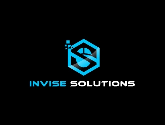 Invise Solutions logo design by fillintheblack