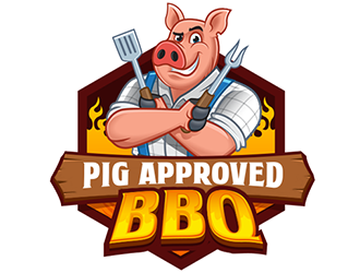 Pig Approved BBQ logo design by Optimus