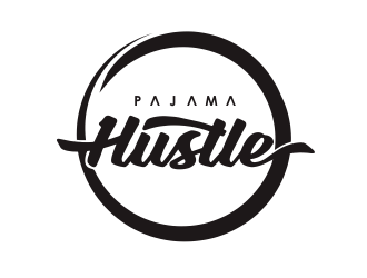 Pajama Hustle logo design by YONK