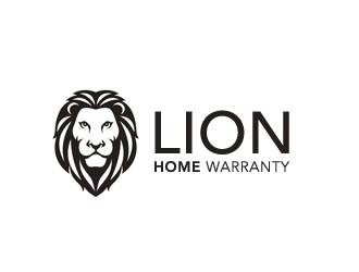 Lion Home Warranty logo design by gilkkj