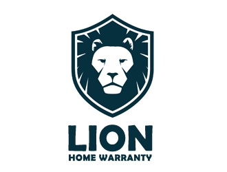 Lion Home Warranty logo design by samueljho