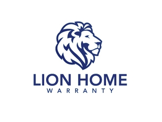 Lion Home Warranty logo design by samueljho