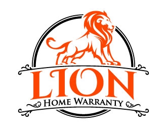 Lion Home Warranty logo design by daywalker