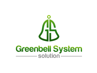 Greenbell System Solution logo design by bomie