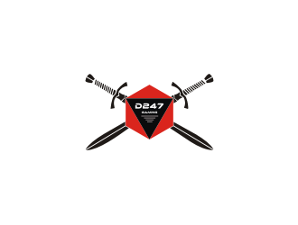 D247 Gaming logo design by mbamboex