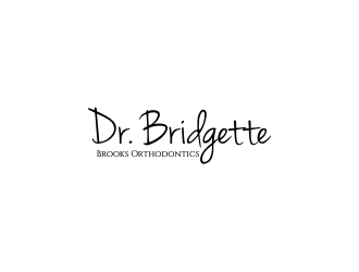 Dr. Bridgette Brooks Orthodontics  logo design by Greenlight