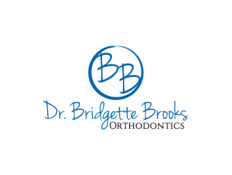 Dr. Bridgette Brooks Orthodontics  logo design by Greenlight
