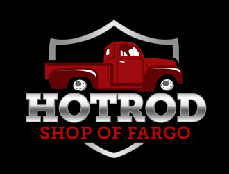 Hot Rod Shop of Fargo logo design by kunejo