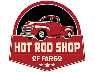 Hot Rod Shop of Fargo logo design by Optimus